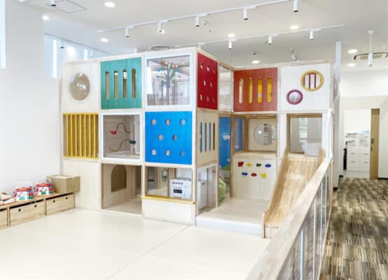ほけんのいろは幕張新都心店のキッズコーナー