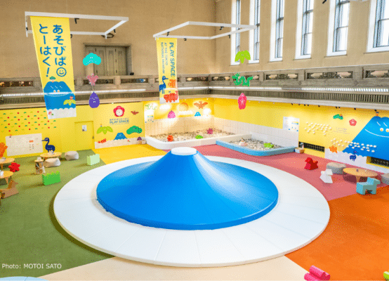 東京国立博物館「あそびばとーはく」の遊び場