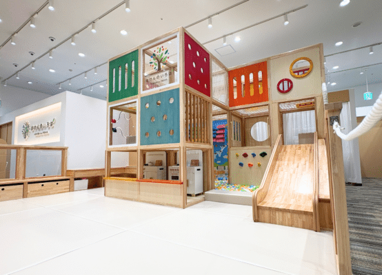 ほけんのいろは柏店のキッズスぺース